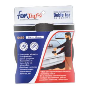 Cinta Doble Faz – Espuma Negra – 5469