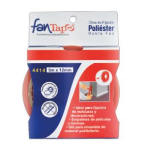 Cinta Doble Faz Poliester – 4414